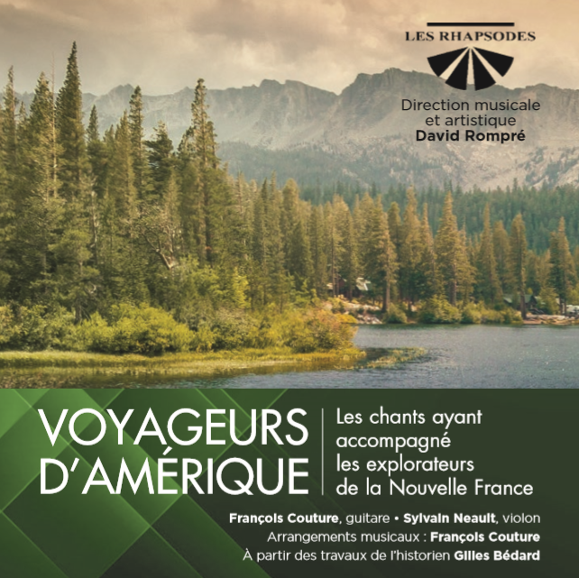 Pochette du disque Voyageurs d'Amérique